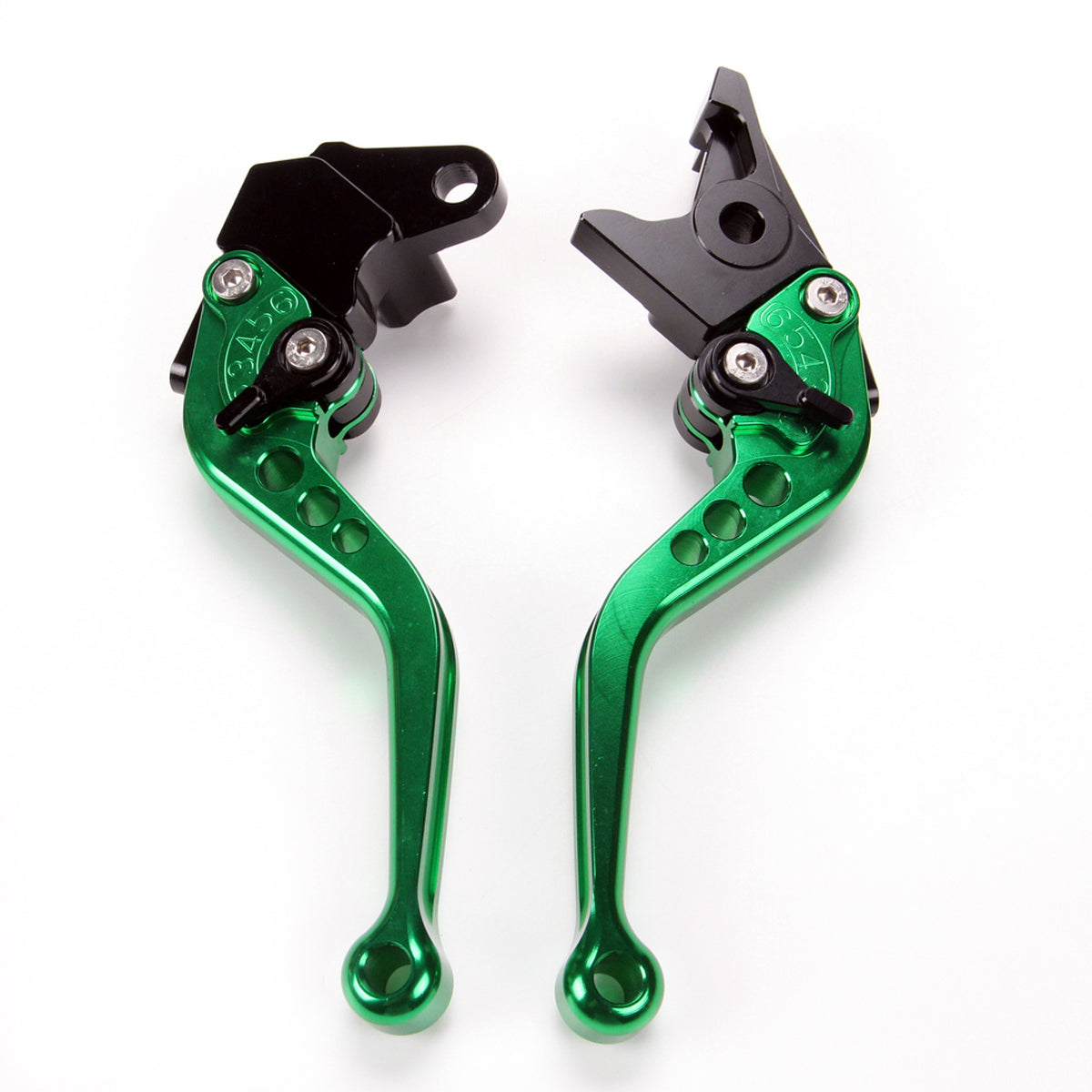 US Short Anodized Brake Clutch Levers for KAWASAKI 650 2009-2014 12 11 13