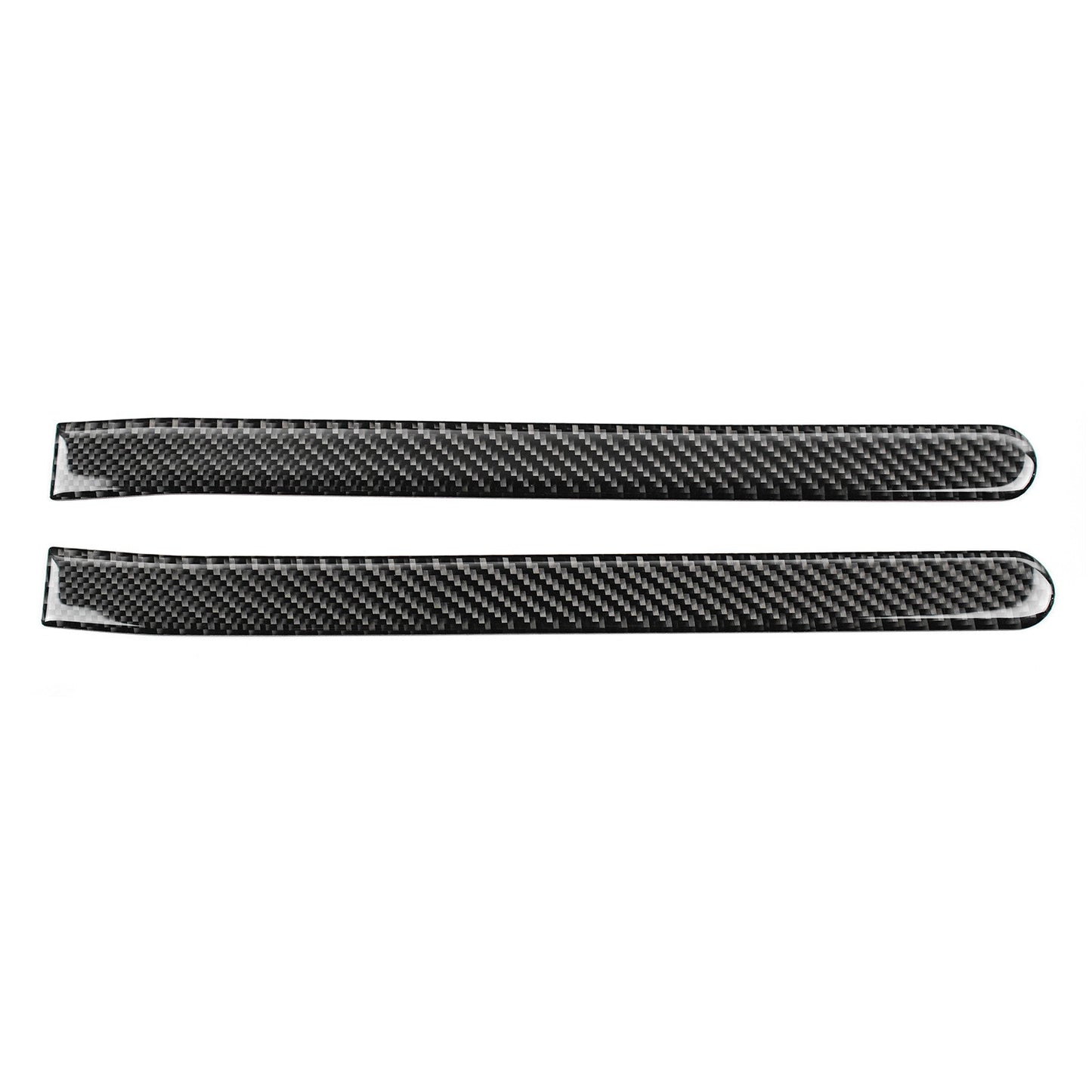 2Pcs Carbon Fiber Car Outer Decorative Tail Lamp Trim for Kia Stinger 19-23