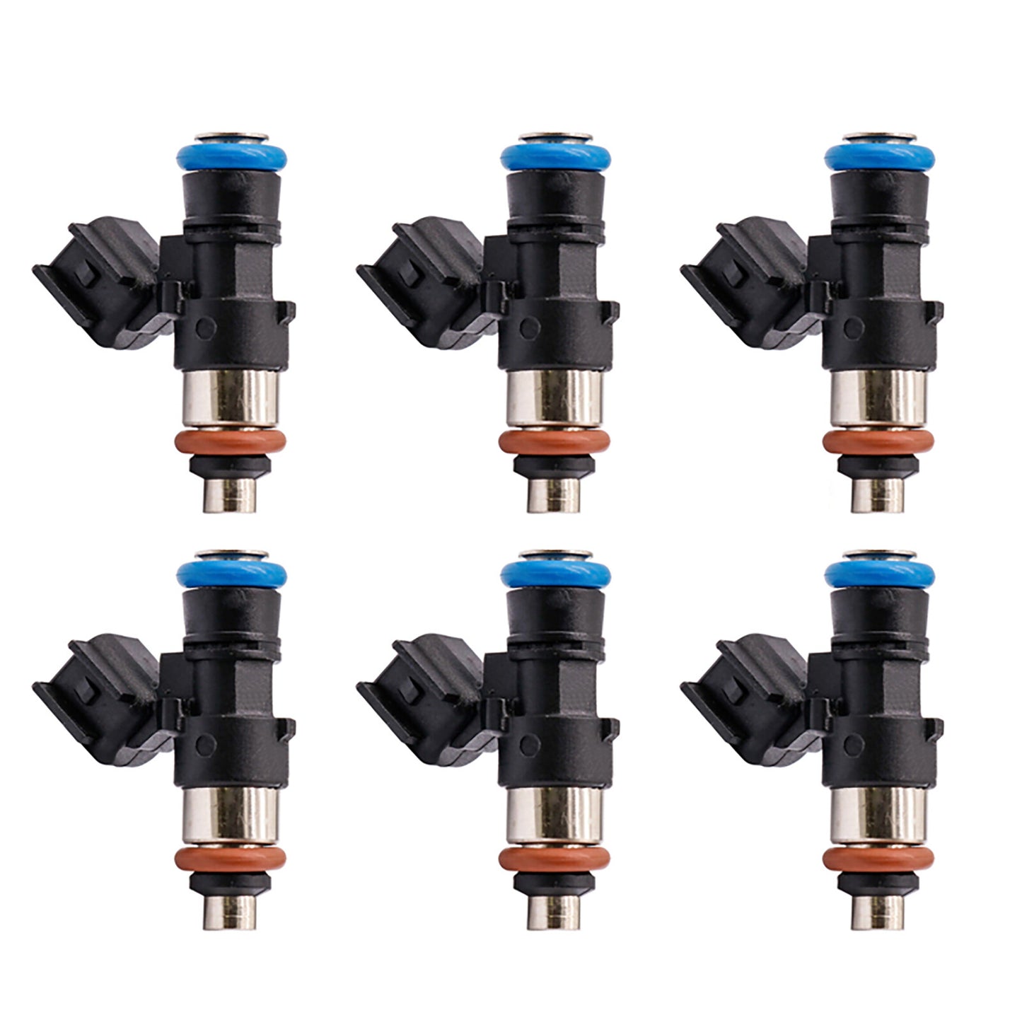 Kit(6) Fuel Injectors 0280158191 for Ford 2011-2017 3.5 / 3.7L