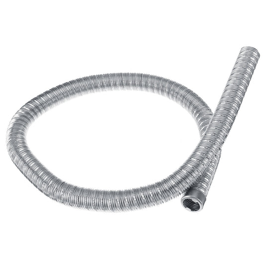 24mm exhaust pipe, double-layered, 100cm flexible, suitable for Webasto heaters made of stainless steel.