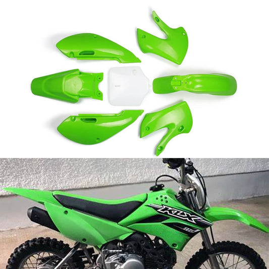 for Kawasaki Plastics Dirt Bike Plastic Fender For KX65 2000-2013 KLX110 02-13