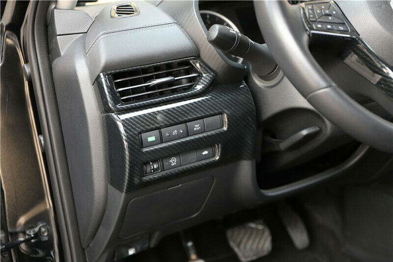 for Nissan Sentra 2020-2022 Carbon Fiber interior Central Console Dashboard Trim