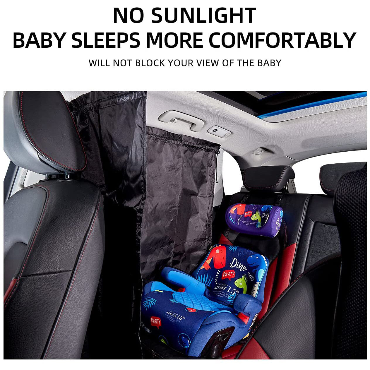 2pcs for Buick Car Divider Privacy Curtain Travel Nap Side Side Window Sunshade