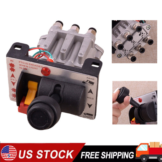 For Dump Truck Control Valve Six Air Pipe Connector with PTO Switch US