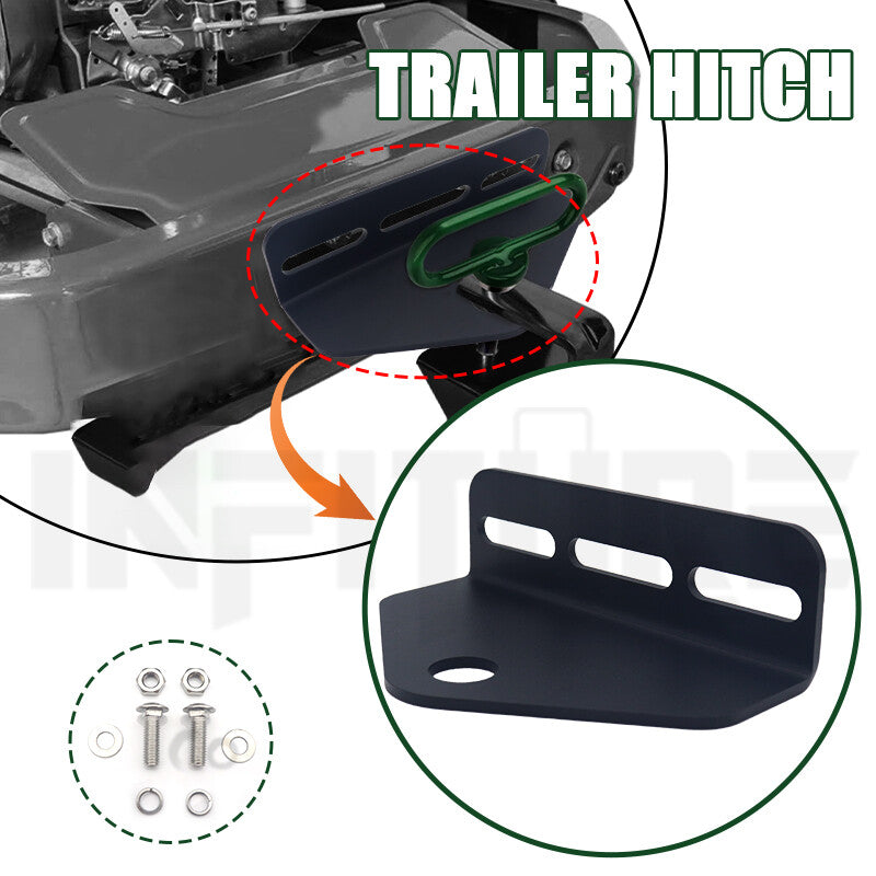 Trailer Hitch Winch Mount Plate for ATV UTV Cradle Mounting Bracket Hardware