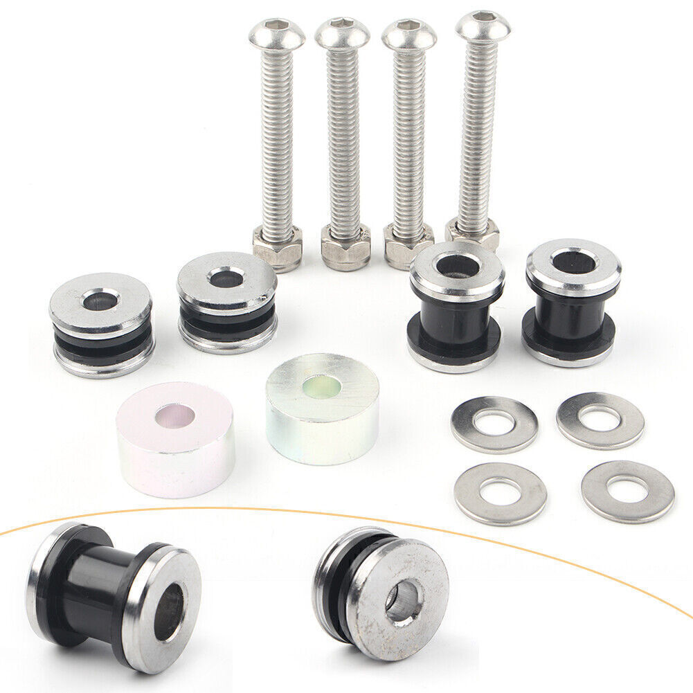 Sissy Bar Rack Docking Hardware Set FitHarley Softail FLSTC FXSTSB FLSTF FXSTC