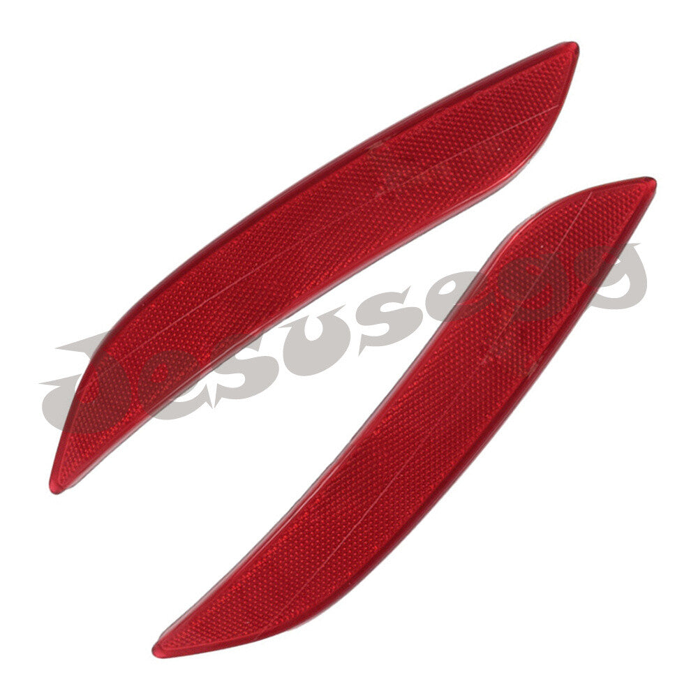2x Rear Bumper Reflector Right+Left Side for BMW Z4 Series E89 2008-2016 Red