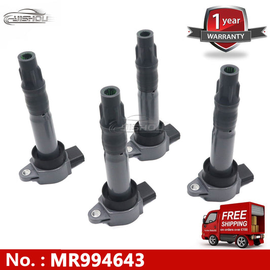 4-pack ignition coils for Mitsubishi Galant Lancer Outlander 2.4 UF532