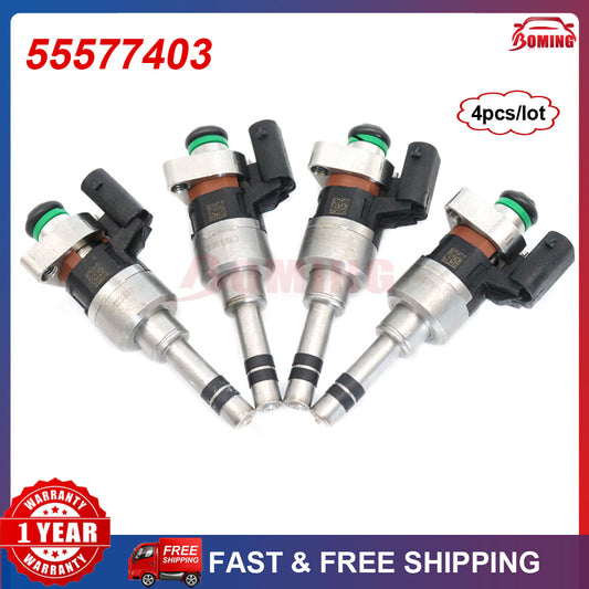 NEW Fuel Injectors 55577403 For GM 2016 2017 for Cruze Malibu Encore 1.4L 1.5L