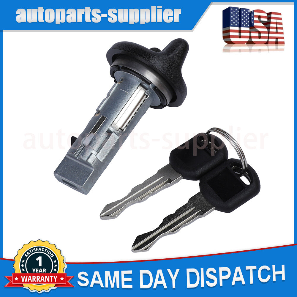 Ignition lock cylinder with key, black frame, suitable for Chevrolet for GMC for Oldsmobile 26049532