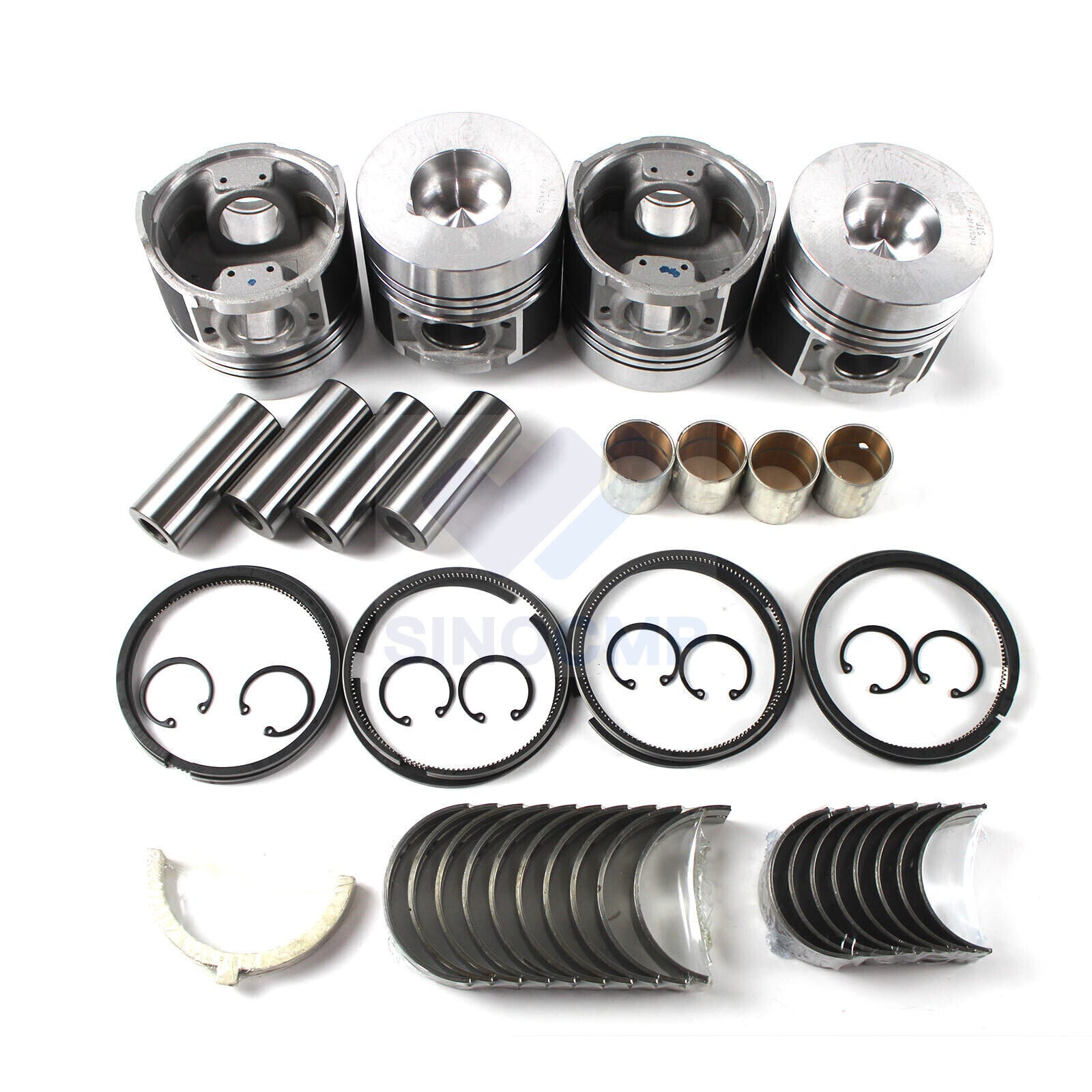V4300 Engine Overhaul Rebuild Kit w/ Gasket For V4300-3A KUBOTA Tractor M7950