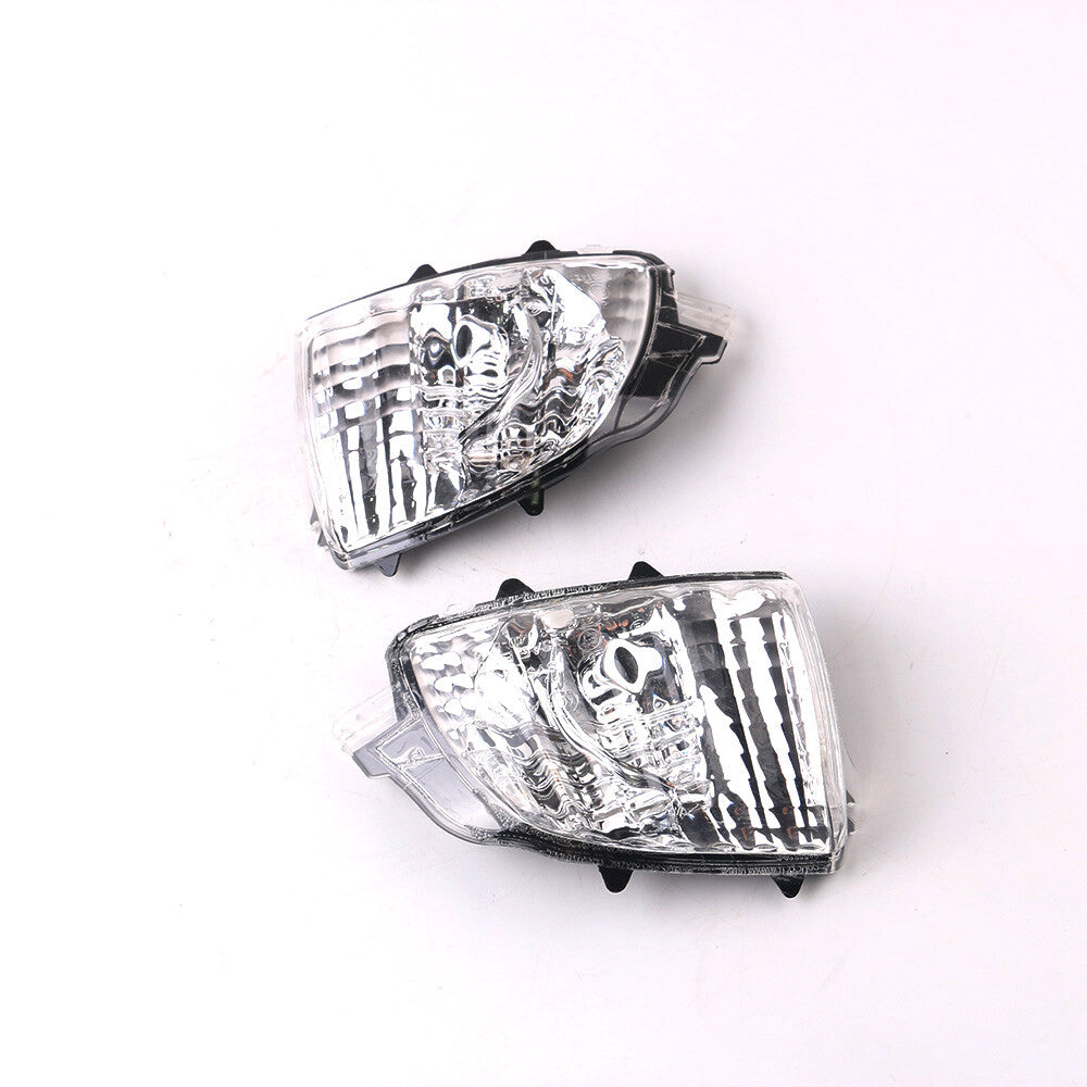 1 Pair Wing Mirror Light Side Indicator Lamp Clear Lens for Volvo XC90 2007-2014