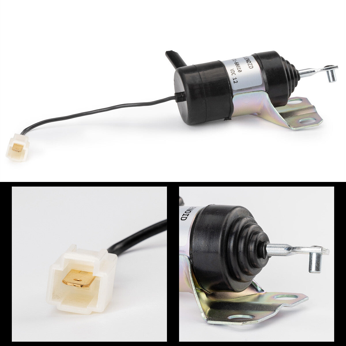 1X Shut Down Solenoid 3923680 3928160 3930233 for 6BT 5.9L 6CT 8.3L