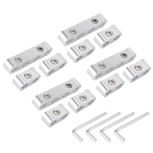 Engine Spark Plug Wire Aluminum Separator Divider 8mm 9mm10mm Fit for Ford for Chevy