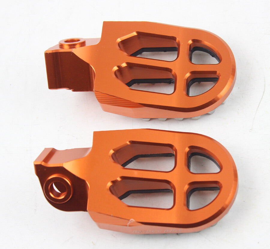 Orange CNC Foot Pegs for KTM SX SXF EXC 125 250 300 450 520 525 600 990 Bike Peg
