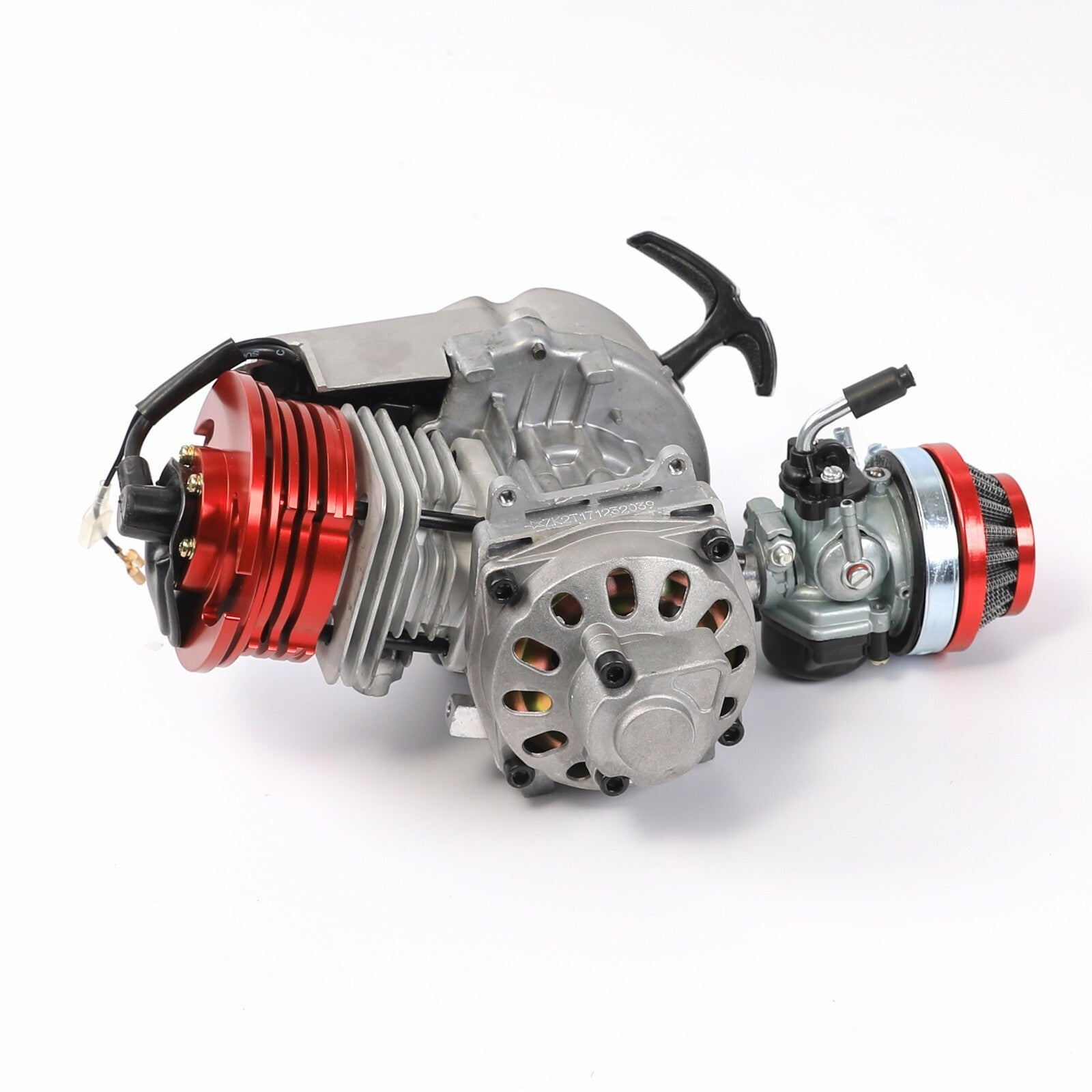 2-stroke pull-start engine motor kit 49cc pocket for mini four-wheeled bicycle off-road scooter all-terrain vehicle