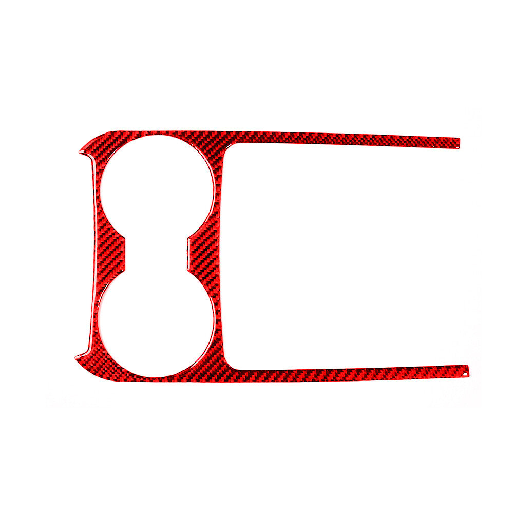 Carbon Fiber Central Cup Panel Trim Interior for Dodge Journey 2009-2010 SXT Red