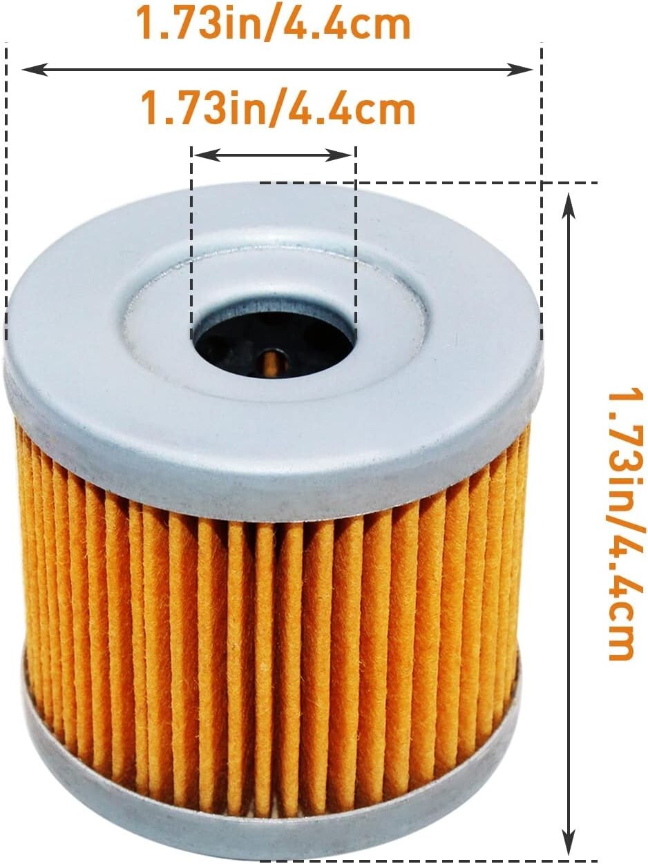 Oil Filters for Kawasaki BJ250 Estrella 250 1992-2008/KLF220 Bayou 215 1988-2001