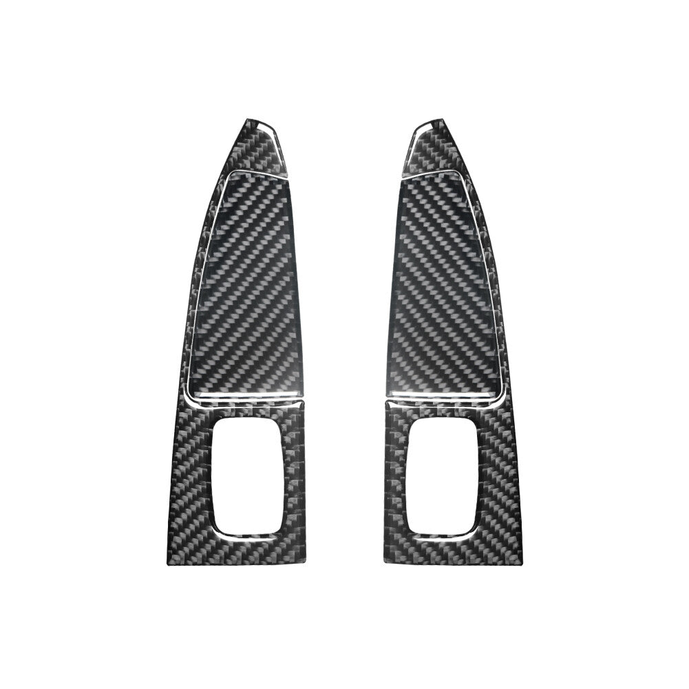 7PCS Carbon Fiber Window Switch Sticker Trim for Hyundai Azera 2006-2011