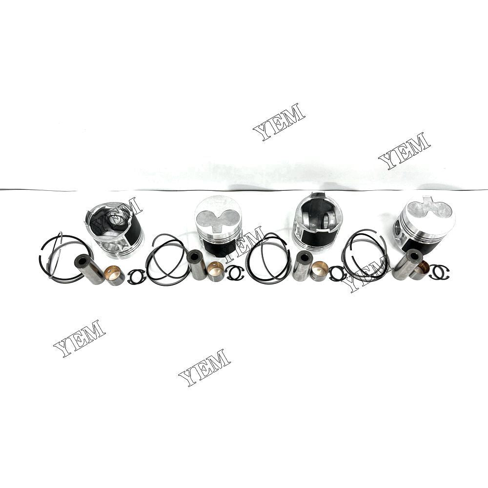 404D-22T Piston Kit With Ring Fit For Perkins Diesel Engine Spare Parts.