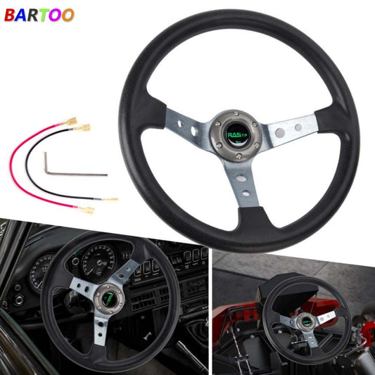 14inch 350mm 9.5cm Deep Dish Drifting Racing Steering Wheel Racing Car