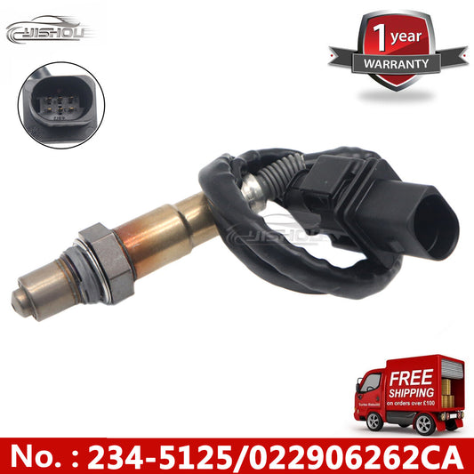 234-5125 Oxygen (O2) sensor suitable for Audi 2006-09 A3 Quattro V6 3.2L and 2007-10 Q7 3.6L.