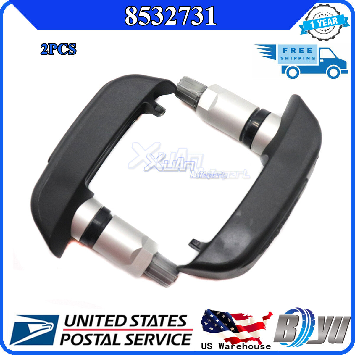 8532731 for BMW Motorcycle F800R F800ST R1200GS Tire Pressure Sensor 2pcs TPMS