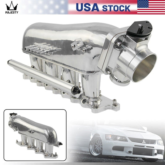 Intake Manifold+Throttle Body+Fuel Rail for Mitsubishi Lancer 4G63 Turbo EVO 4-9