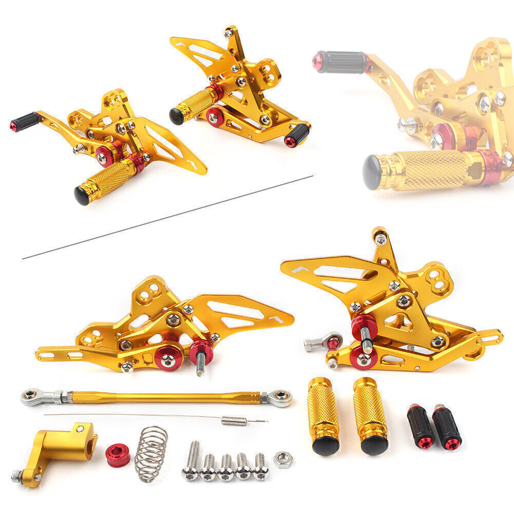 Gold Rearsets Foot Pegs Foot Rest for Honda CBR650R 2019-2022/CB650F 2014-2018
