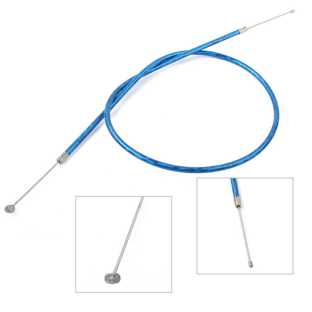 For 43cc 47cc 49cc for Mini Moto Quad ATV Dirt Super Pocket Gas Throttle Cable BLUE