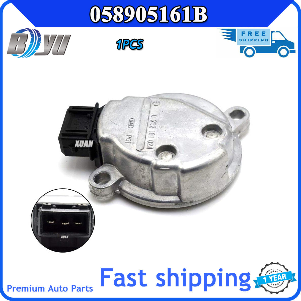 058905161B Crankshaft position sensor for Audi for A4 , for A6 , for A8 , S3, S4, S6, S8, TT seats (1 piece)
