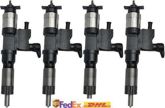 4X Fuel Injector 295050-2260 8-98306475-0 Fits for Isuzu 4HK1 6HK1 Engine