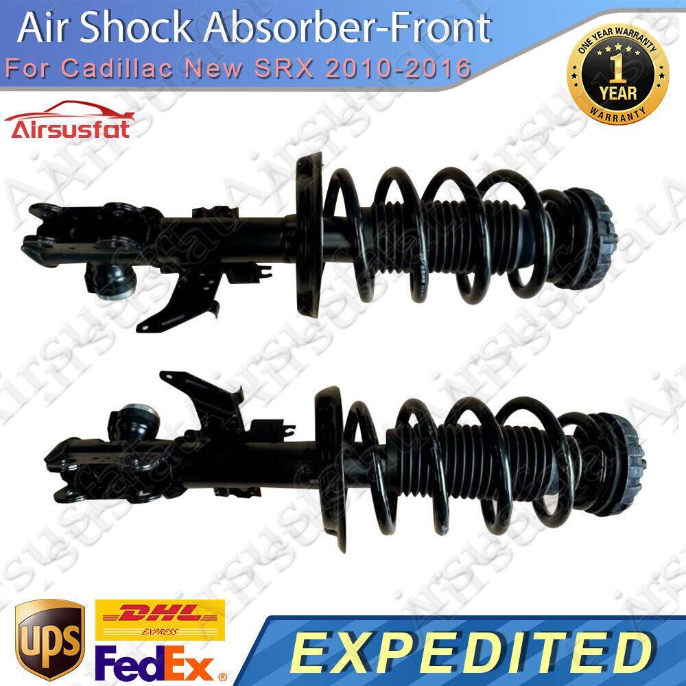 2x Fit for Cadillac New SRX 2010-2016 Front LR Shock Absorber Assembly with EDC