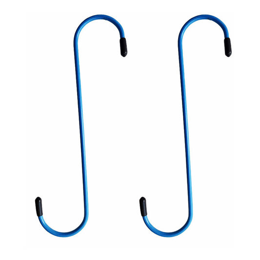 2Pcs Brake Caliper Hanger Hooks Powder Coated Steel Blue (2 Piece Set)