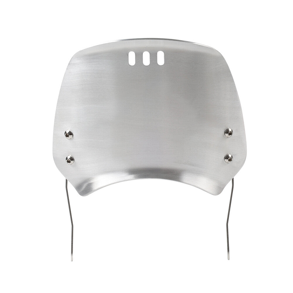 Universal Motorcycle Windshield Windscreen W/Bracket Fit 6-8'' Round Headlight