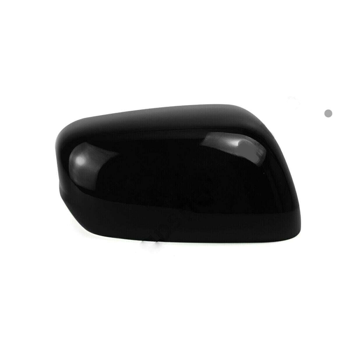 1Pair Black Left+Right Side Rearview Mirror Cap Cover for Honda Fit/Jazz 2009-13
