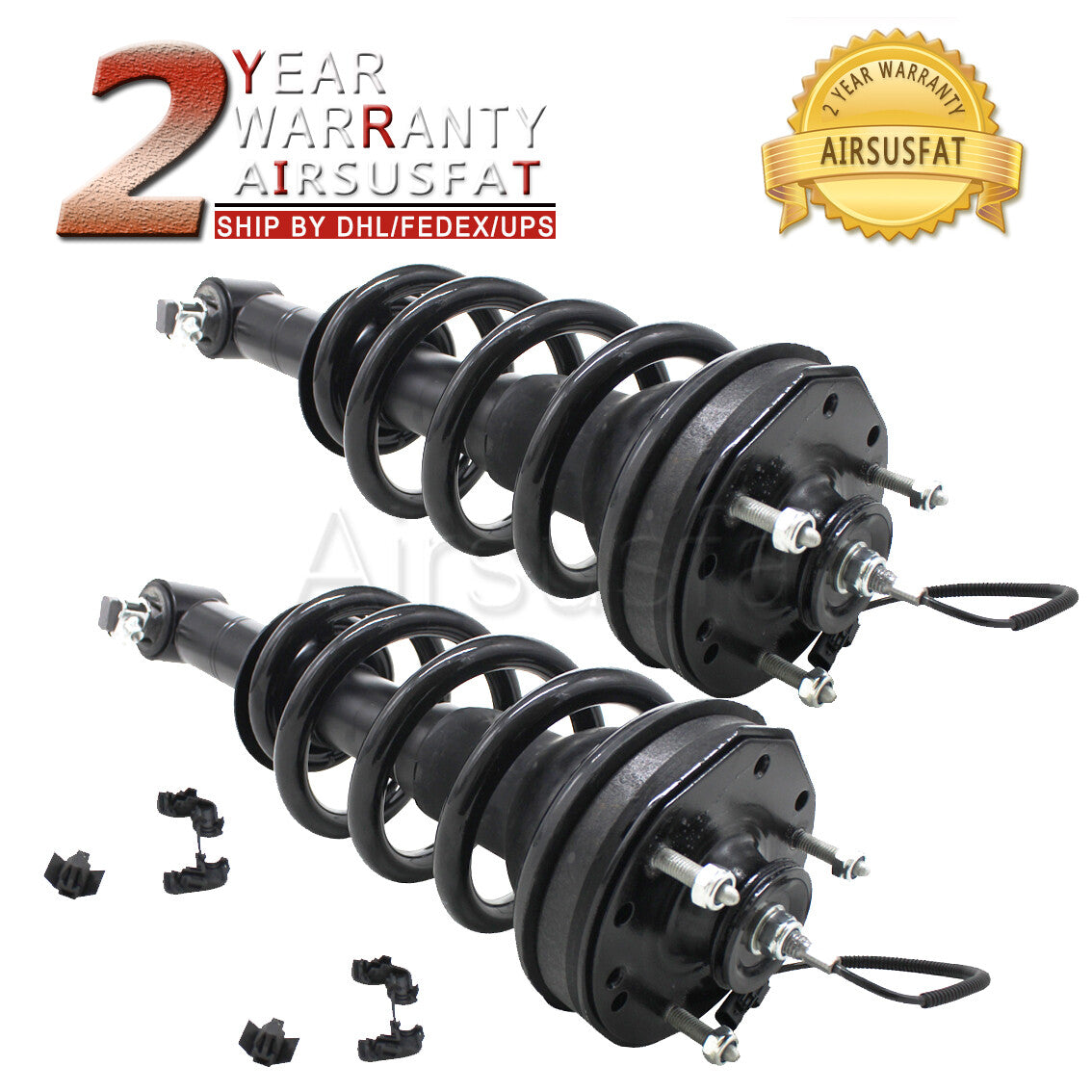 2pcs for Chevy Tahoe Suburban Magnetic Front Shock Absorber Strut Assys 84176631