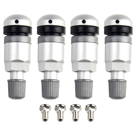 4X TPMS Tire Pressure Sensor Valve Stem Repair Kit Fit For 5Series Parts Set