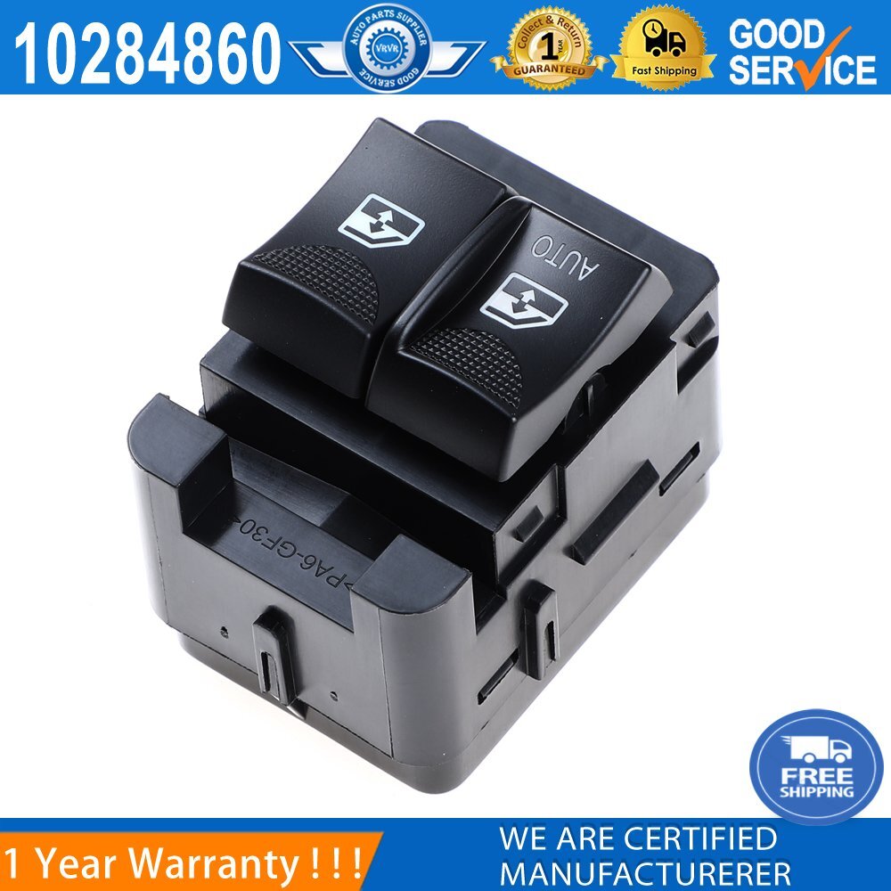 The front left driver's window switch is applicable to 2000-2005 for Chevrolet Monte Carlo 10284860