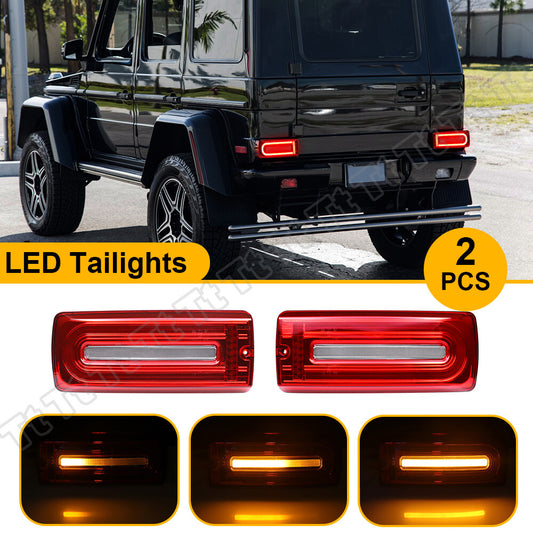 LED tail brake lights for 1999-2018 for Mercedes-Benz G-Class W463 G500 G550 G63 AMG models.