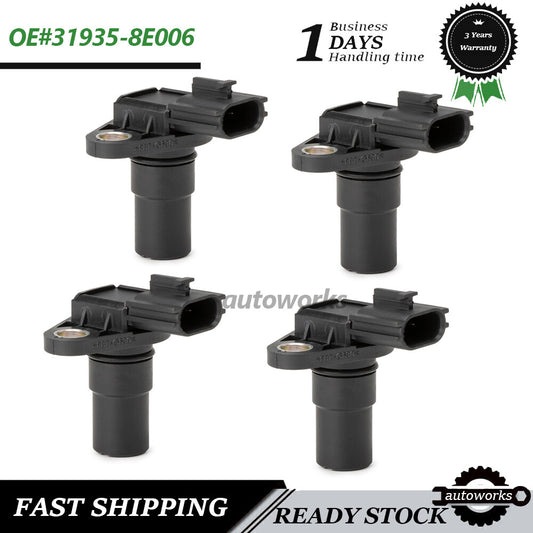 4PCS for Nissan Maxima 2000-2006 Transmission Input/Output Vehicle Speed Sensor