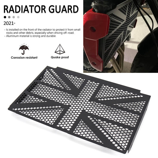 For TRIDENT 660 2021-2022 Motorcycle Radiator Grille Guard Water Tank Net Guard