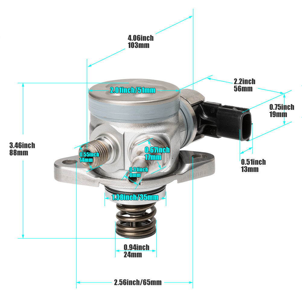 High Pressure Fuel Pump H8201437992 for Nissan Qashqai for Dacia for Renault 1.2 DIG-T