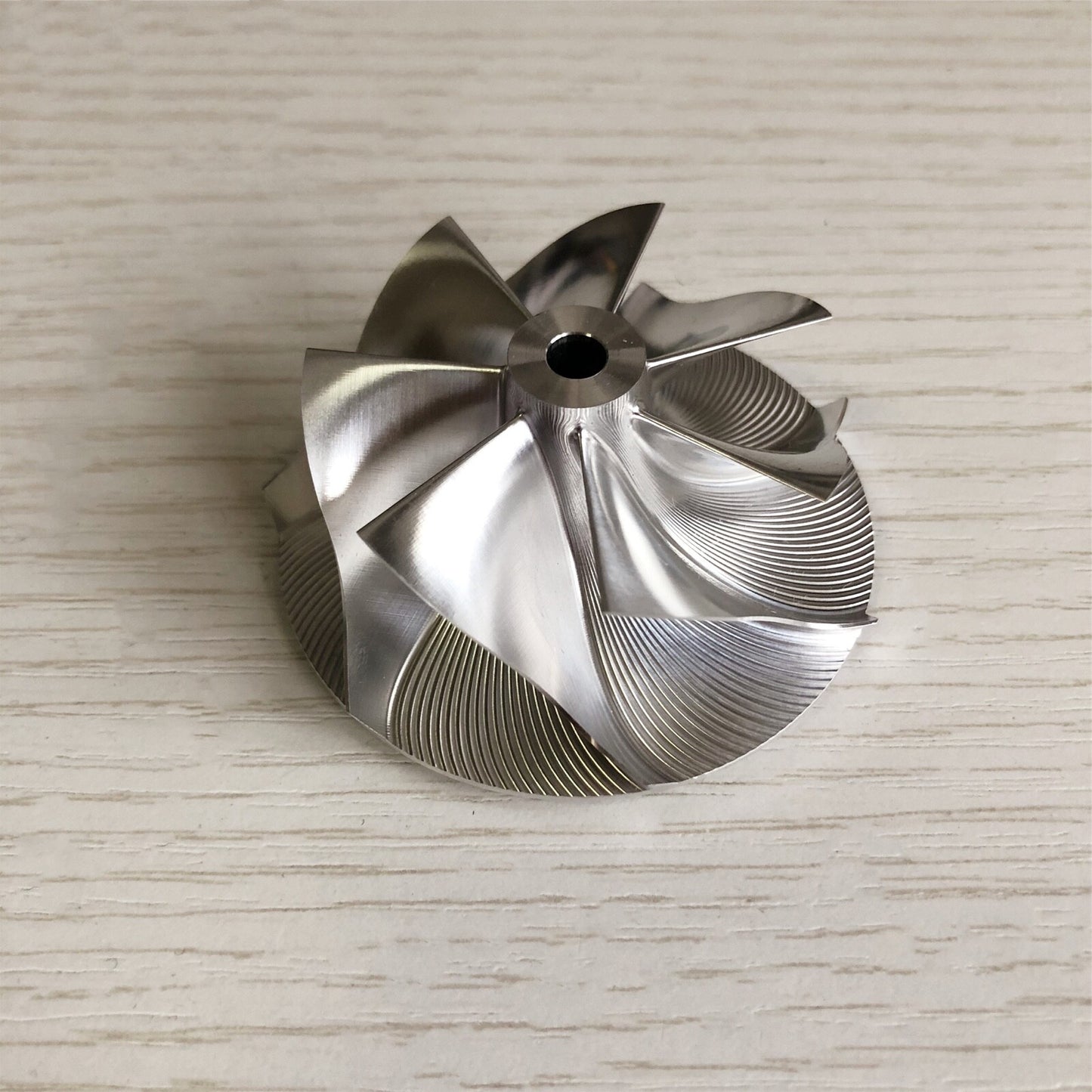 TD04HL 20T 49189-X 47.04/58.00 mm 7+0 Blade Turbine Billet Compressor Wheel