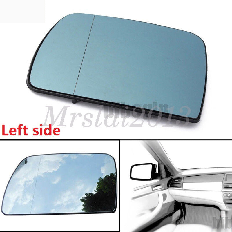 Heated left driver's side door mirror for blindness prevention, applicable to for BMW X5 E532 00-06