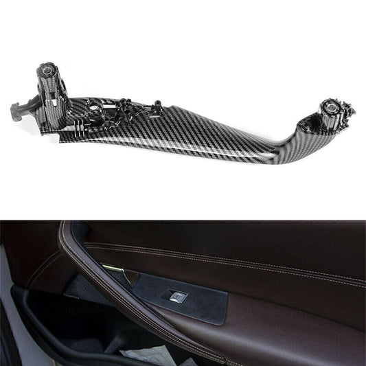 for BMW 5 Series G30 G31 G38 Left Interior Door Inside Handle Replacement Carbon