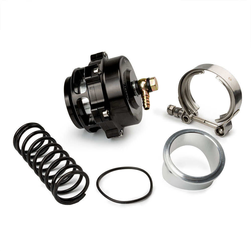 11919-10634 BV50 Series Q Style Blow off Valve BOV 50mm BLACK Fits TIAL Springs