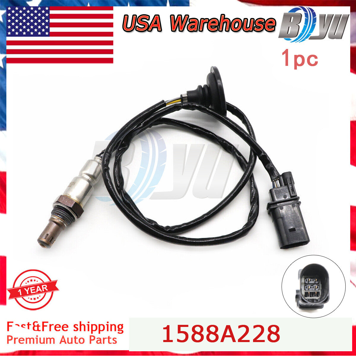 Upstream Oxygen Sensor for Mitsubishi Outlander Lancer Outlander Sport 1588A228