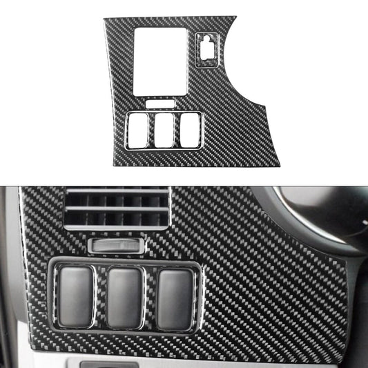 3Pcs Driver Side Air Vent Trim Cover Carbon Fiber for Toyota Tacoma 2012-2015