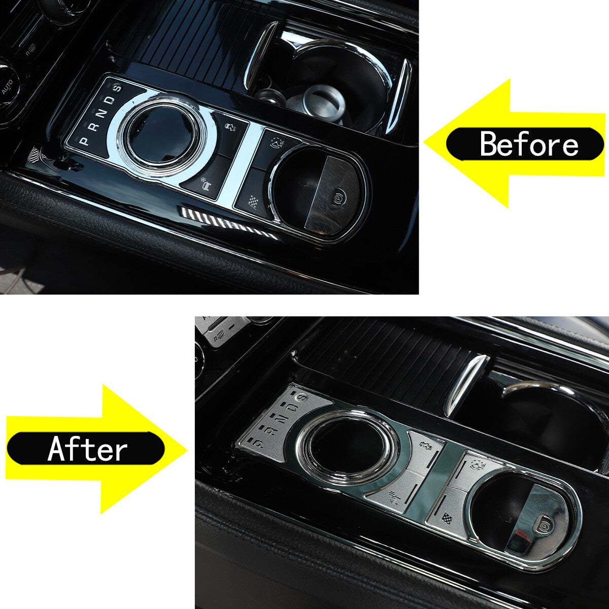 2-Pack Silver Chrome Taillight Protective Covers with Bezels and Decorative Covers for Hummer H2 2003-2007